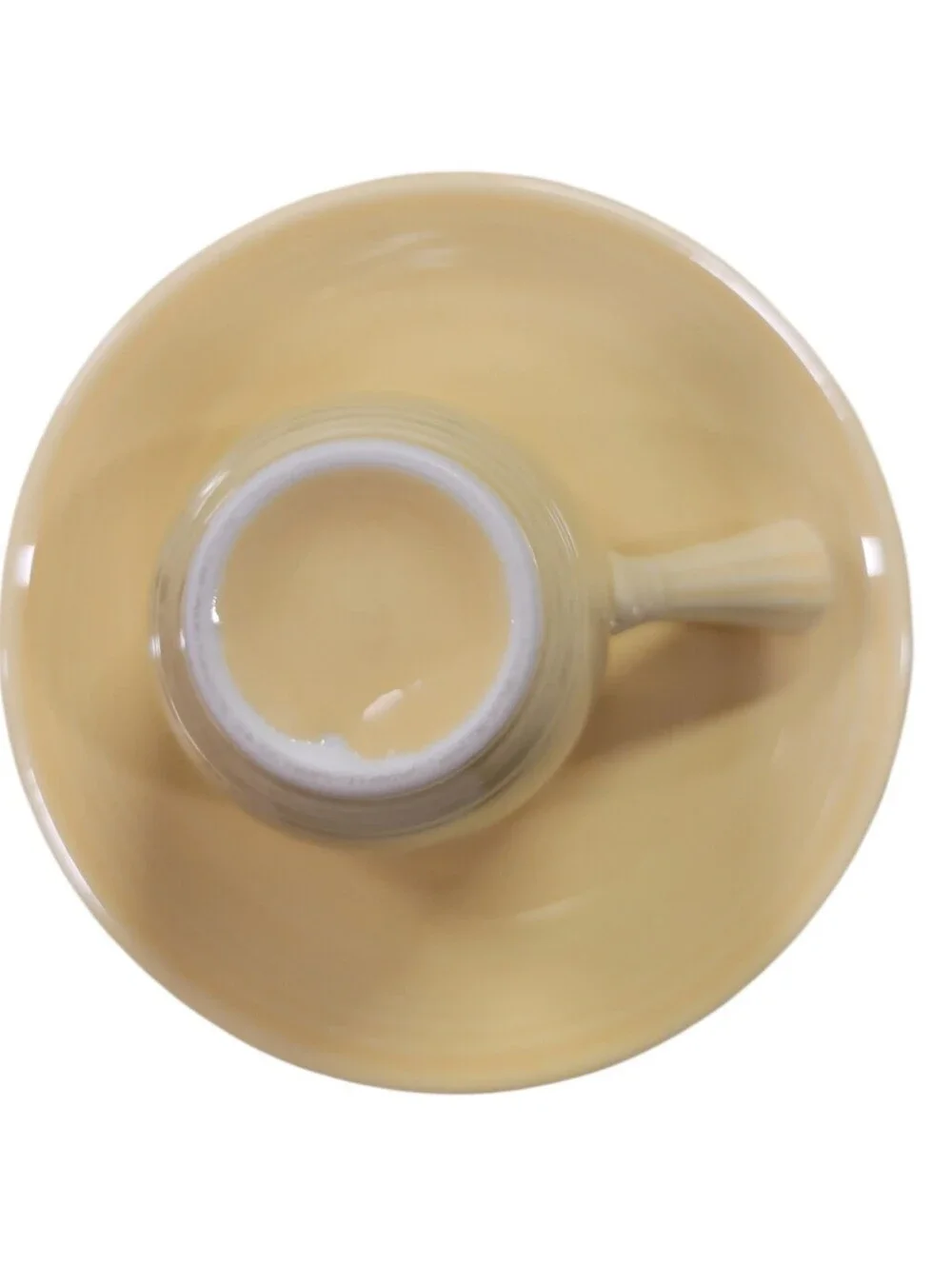 ☀️ Fiesta® Yellow Stick Handle Demitasse Cup & Saucer ☀️